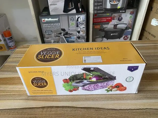 Chopping Made Easy With Veggies Grater in 16 PCS Set (Finger Safe) · Photo 1