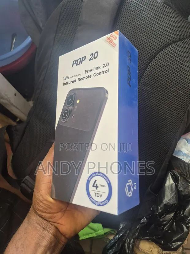 New Tecno Pop 20 64 GB Black · Photo 1