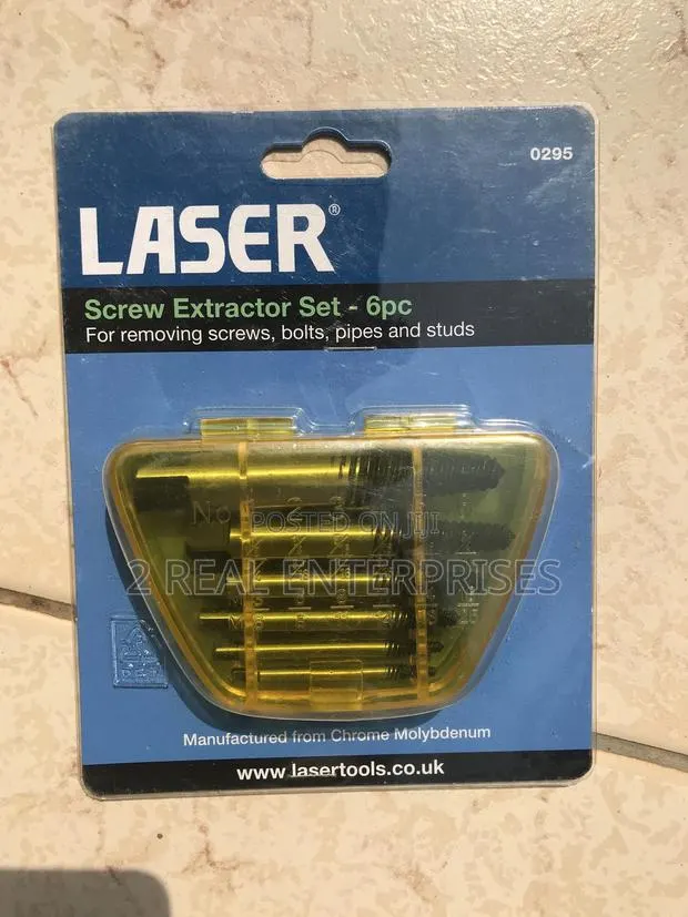 Laser Screw Extractor Set 6 Pieces · Photo 1
