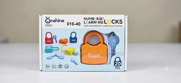 Nnumbers Learning Locks · Photo 1
