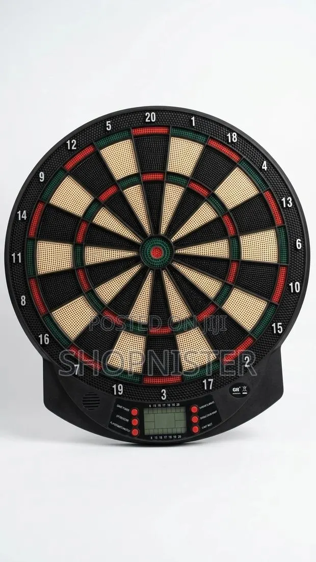 Professional Digital Dartboard Set – Automatic Scoring LCD · Photo 1