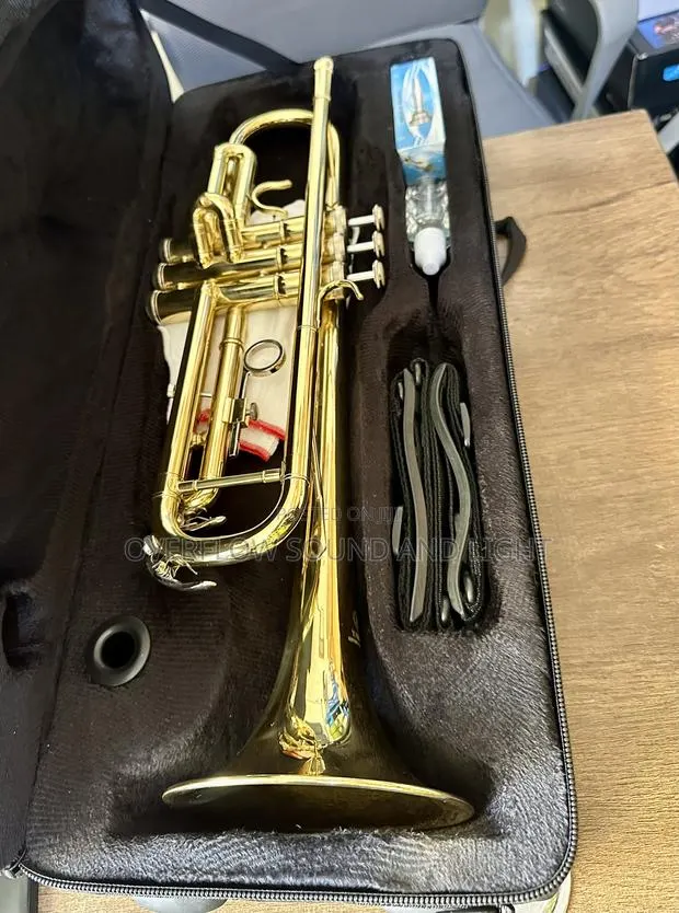 Yamaha Yas Beginner Trumpet ( in Stock Gold Silver) · Photo 1
