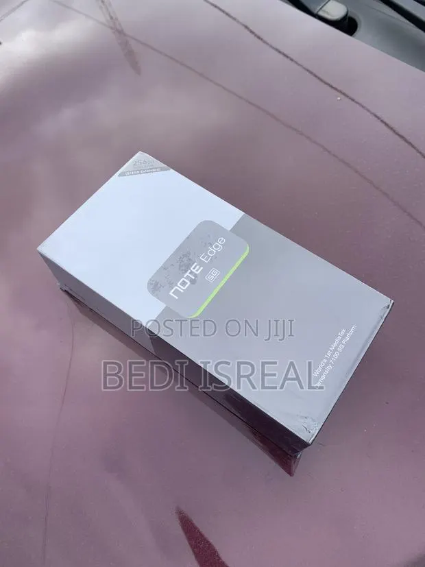 New Infinix Note Edge 256 GB Black · Photo 1