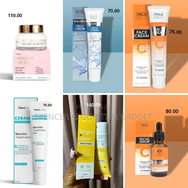 Face Facts Wonder /Bright+clear/Hyaluronic/Blemish/vitC/Face Serum/CRM · Photo 1
