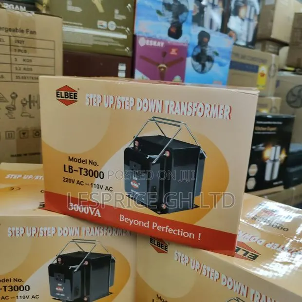 Promo Promo on Our New 3000W Step Up & Down Transformer From Elbee · Photo 1