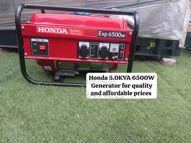 Honda 5.0KVA 6500W Generator – Superior Quality at Affordable Prices · Photo 1