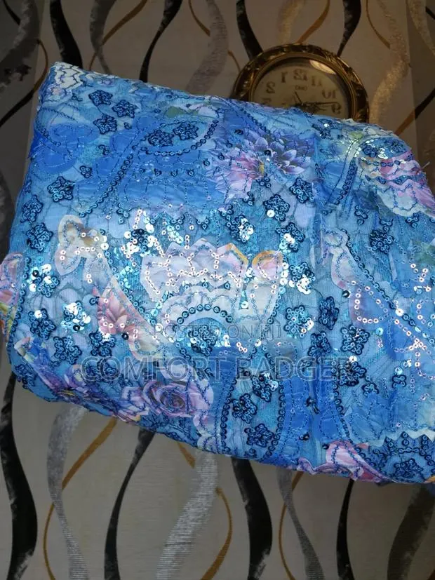 Classy Lace With Sequins Available in 5 Yards · Photo 1