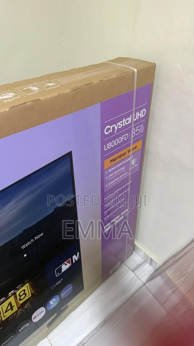 85” Samsung Smart TV · Photo 1