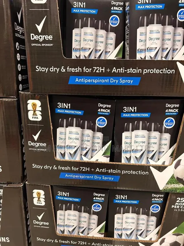 Anti Stain Degree Deodorant Spray · Photo 1