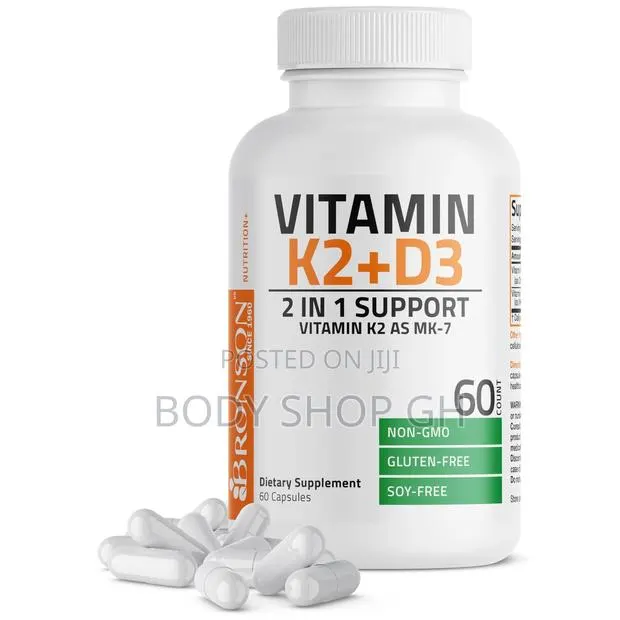 Bronson Vitamin D3 + K-2 Supplement · Photo 1