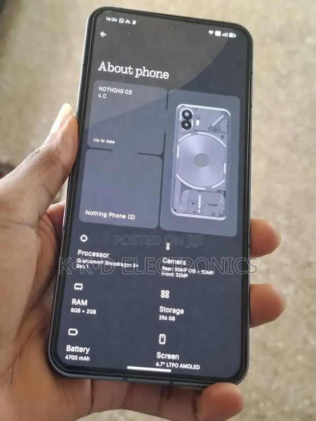 Nothing Phone 2 256 GB Black · Photo 1