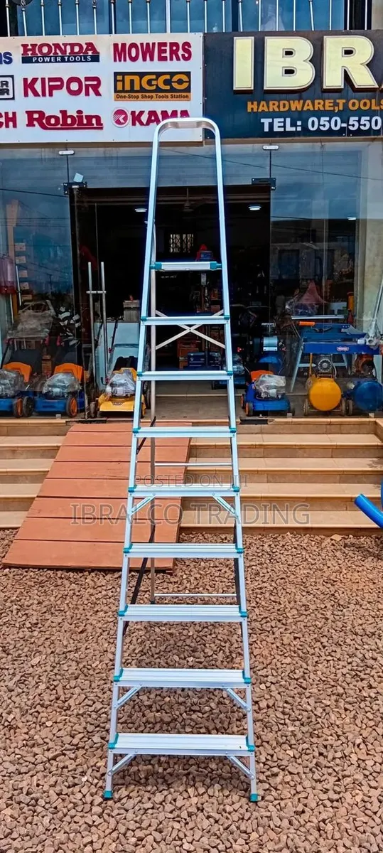 Aluminium Household Ladder (1×9) · Photo 1