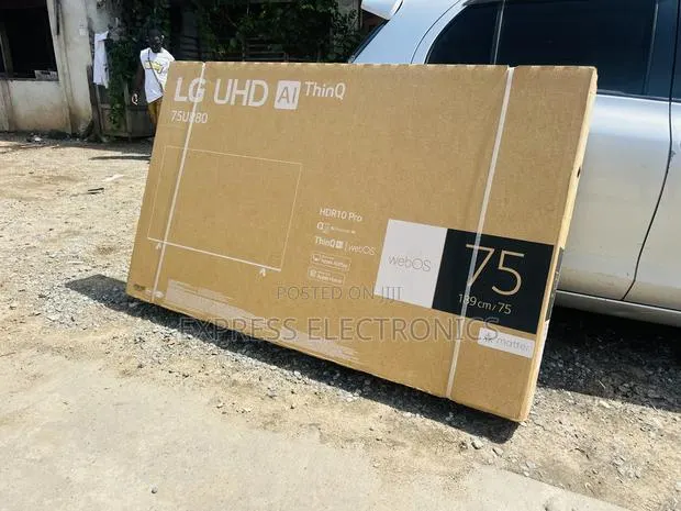 Get a New LG UHD UR80 75 Inch 4K Smart TV, 2023 75UR80006LJ · Photo 1