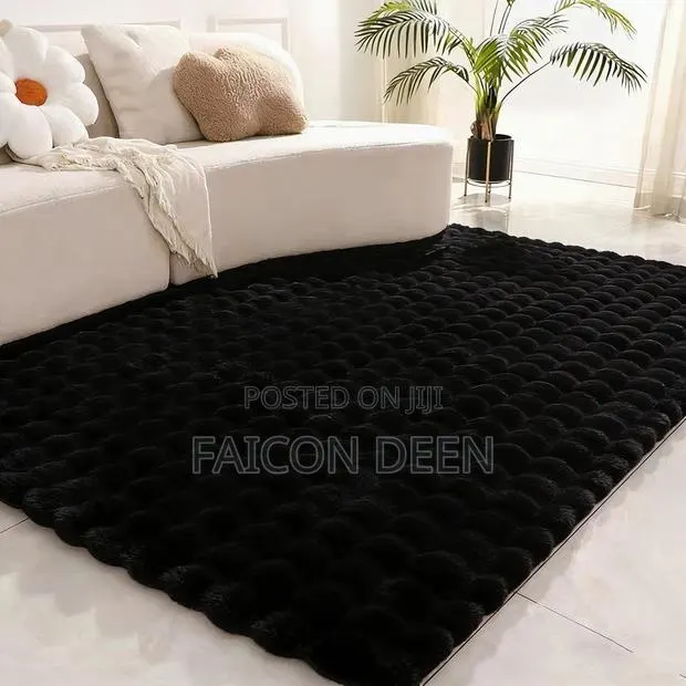 Premium Plush Fluffy Carpets (Available in Diff Colors · Photo 1