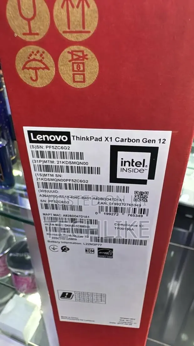 New Laptop Lenovo ThinkPad X1 Carbon 32GB Intel Core Ultra 7 SSD 256GB · Photo 1