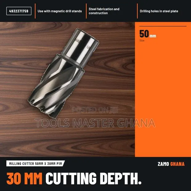 Milling Cutter 50Mm X 30Mm P1M - · Photo 1