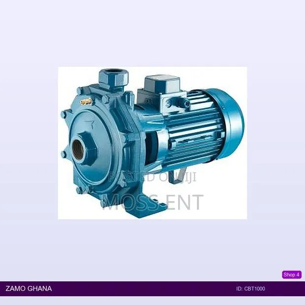 Centrifugal Water Pump 10hp 3ph Double Impeller - Cbt1000 · Photo 1