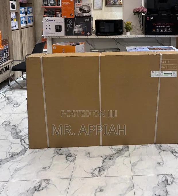 Order Unique Samsung 75 Q60c 75” Qled Smart Screen Tv · Photo 1
