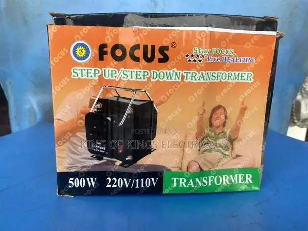 500w Step-Down Transformer – Safe Reliable Voltage Converter · Photo 1
