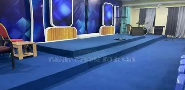 Affordable and Durable Carpet for Church Auditorium and Platforms · Photo 1