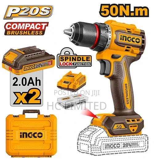 Compact Brushless Cordless Drill - Cdli205062 · Photo 1