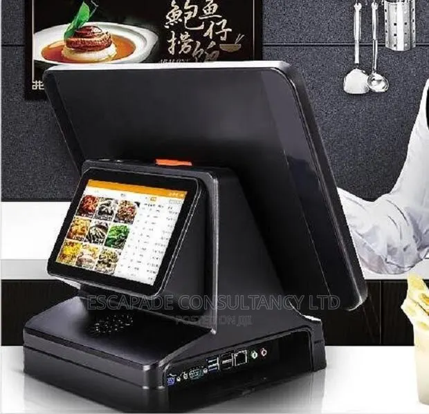 Promotion POS Computer Dual Screen 128GB SSD , 8GB RAM · Photo 1