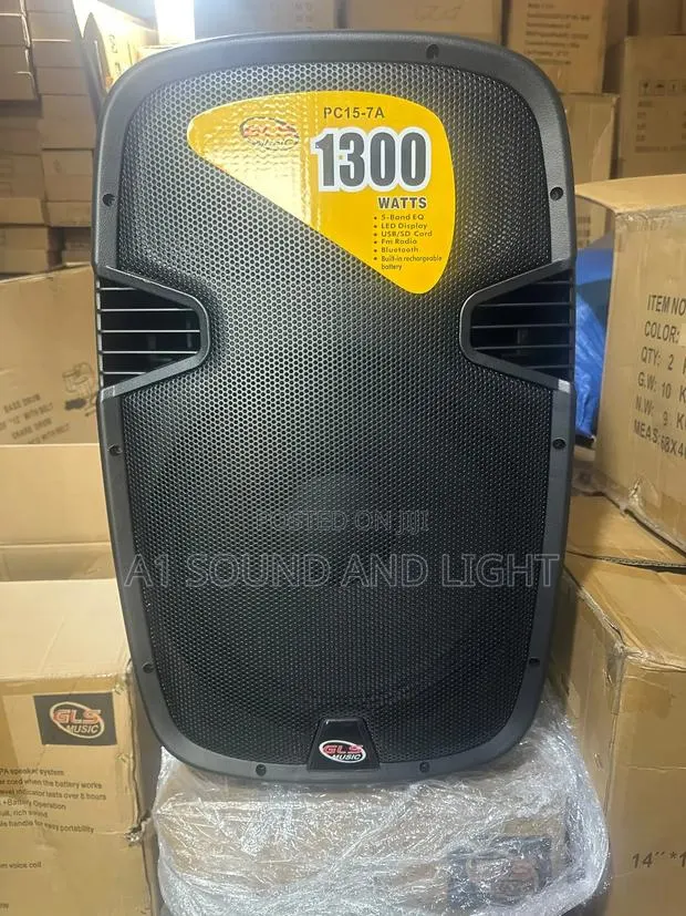 GLS Pc15-7a Rechargeable Bluetooth Speaker · Photo 1