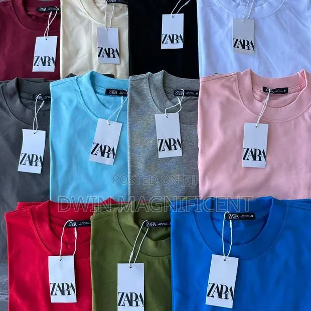 Turkish Zara Plain T - Shirts · Photo 1