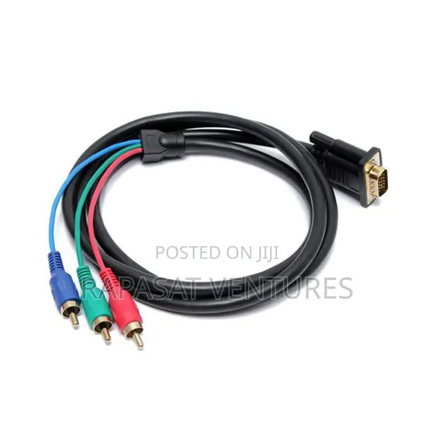 Lightwave VGA Male- 3rca Male Cable 1.8M · Photo 1