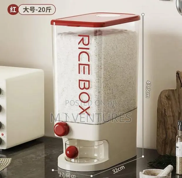 10kg Plastic Grains Dispenser · Photo 1