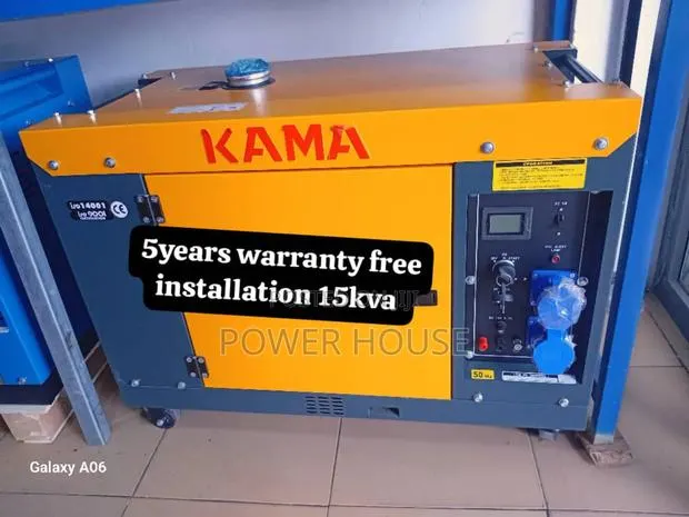 Elegant Pinnacle 15kva 16500watts Diesel Kama 15kva · Photo 1