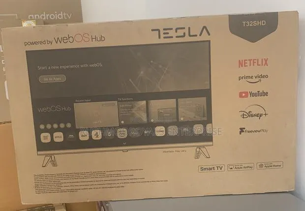 Tesla Smart Tv 32’’ Screen With a Resolution of 1366 X 768.
