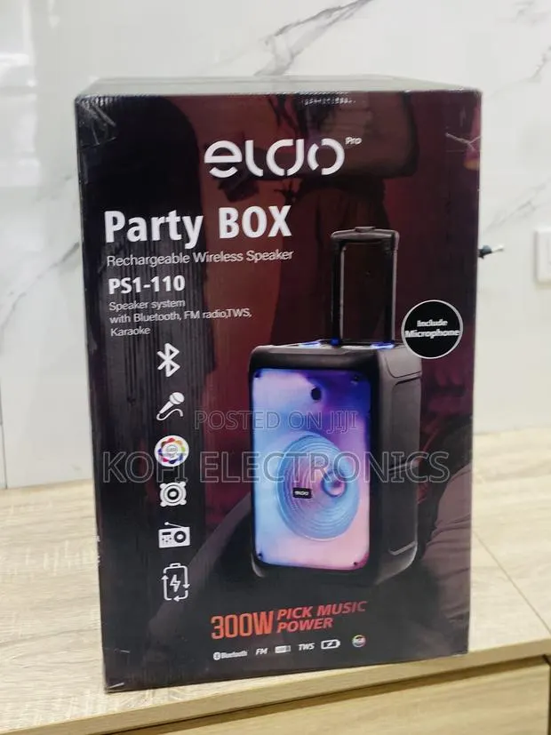 Superb Eldo Ps1-110 12” With Mic – Ideal for Music Pa · Photo 1