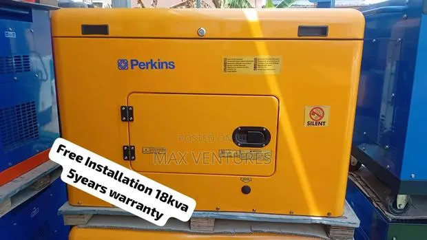 Premium Perkins Diesel Generator 18kVA Capacity · Photo 1