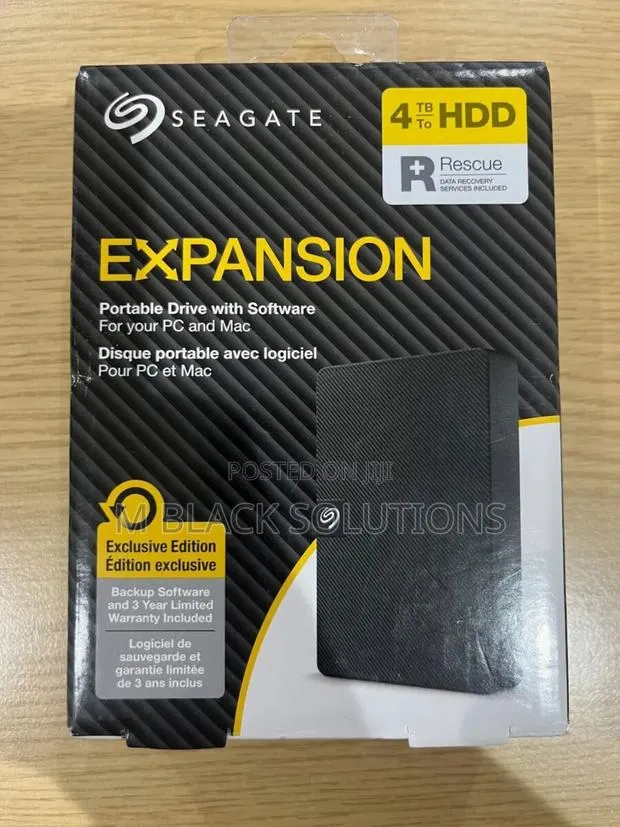 Seagate Expansion 4tb External HDD · Photo 1