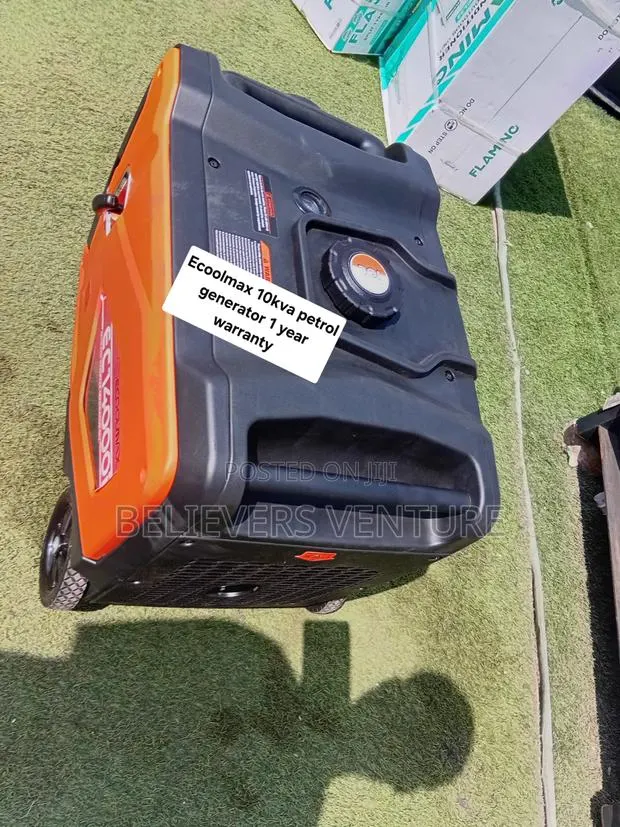 Ecoolmax 10kVA Generator – Quality Petrol Power at Your Service · Photo 1