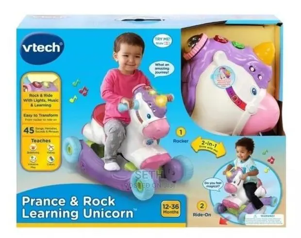 Children Kids Vtech Prance and Rock Learning Unicorn · Photo 1