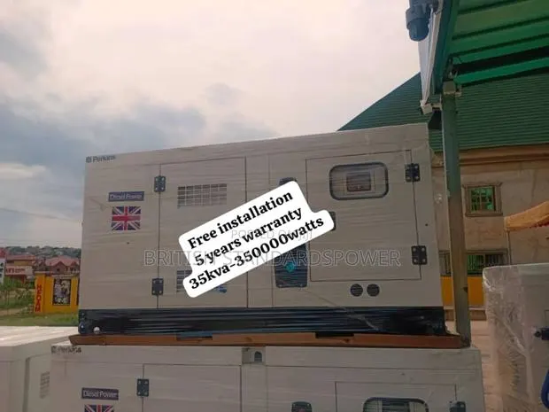 Voltage Stabiliser 35kva Silent Diesel Generator · Photo 1