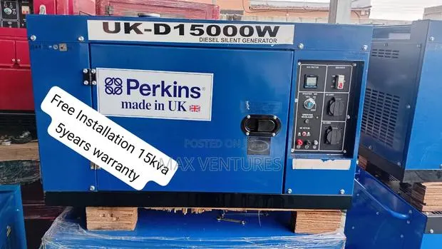 Perkins 15kva Silent Diesel Generator – Reliable Backup Power 15kva · Photo 1