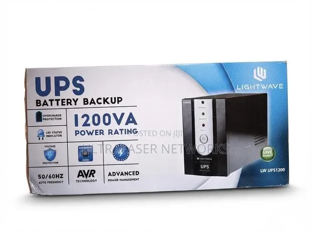 Lightwave 1200va Ups Battery Backup With Avr · Photo 1