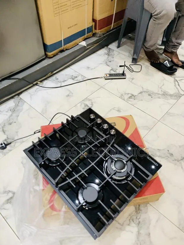 Zealous Sleek Kenwood 60cm 4 Gas Inbuilt Cooker โ Built-in 4Burner Gas ยท Photo 1
