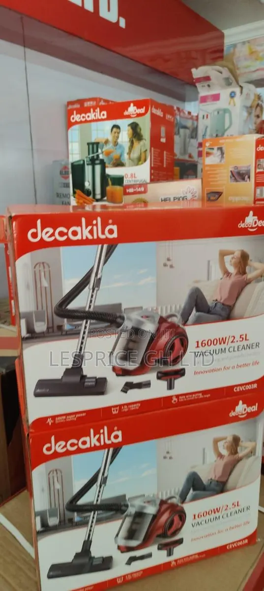Clearance Sale on Our Solid 1600w Vacuum Cleaner From Decakila · Photo 1