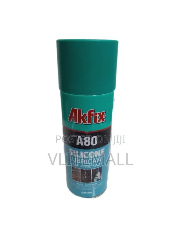 Akfix A80 Silicone Lubricant ( Silicon Spray )Spray 400ml · Photo 1