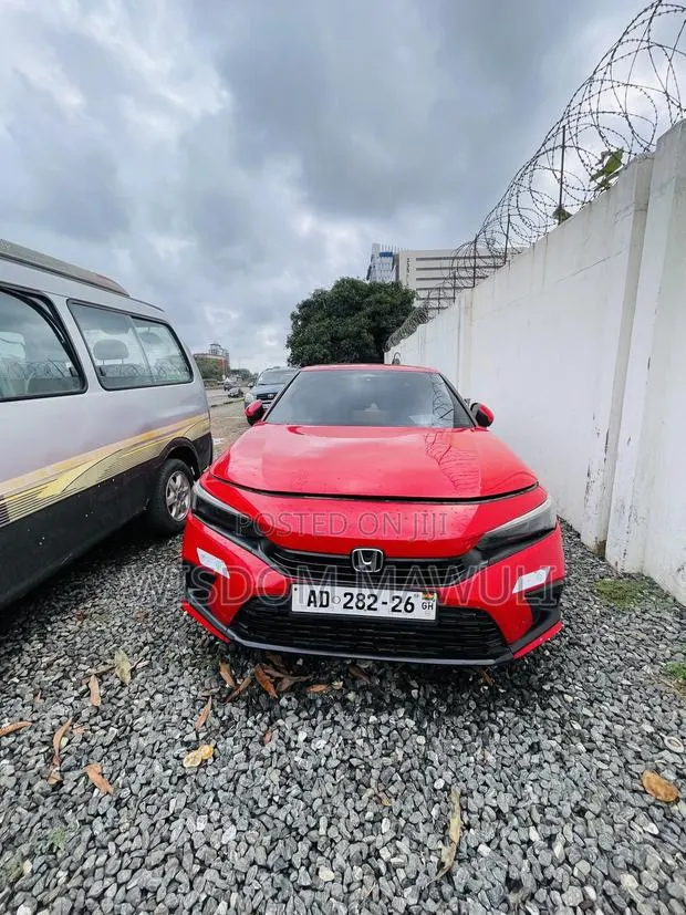 Honda Civic 2021 Red · Photo 1