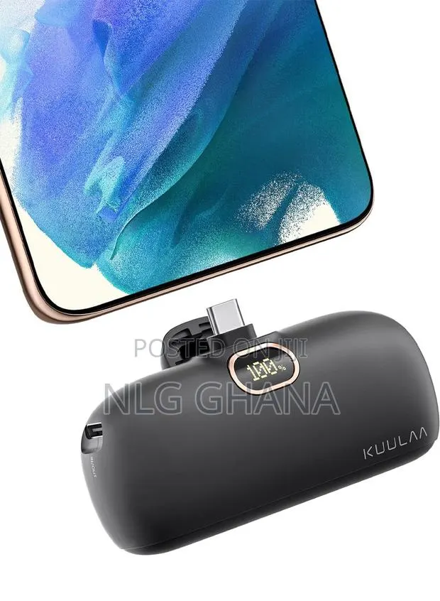 18w 5000mah Mini Type C Power Bank Digital. Ghx6007 · Photo 1