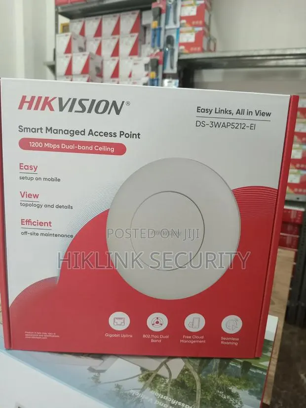 Hikvision 1200 MBPS Dual Band Ceiling Access Point · Photo 1