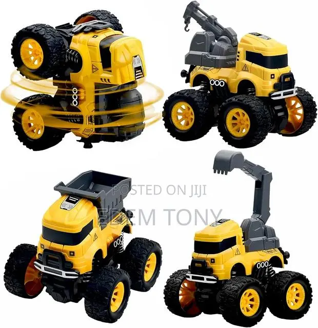 Construction Truck Toys - 4pcs · Photo 1