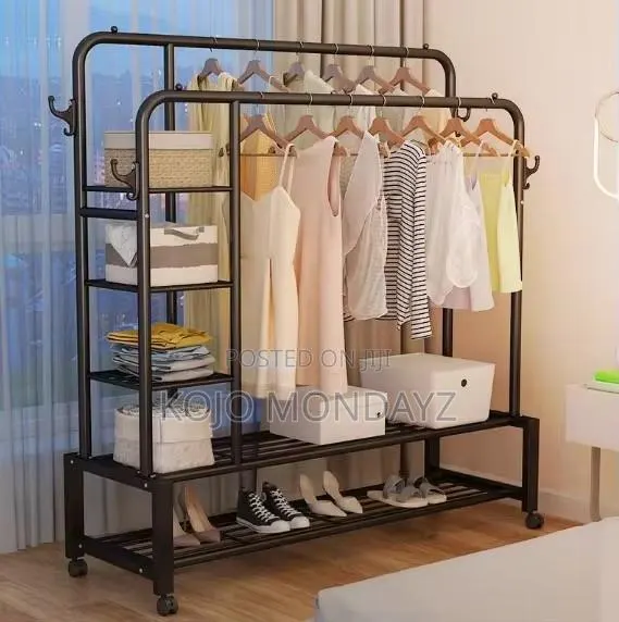 Folding Clothes Drying Rack – Space-Saving & Convenient · Photo 1