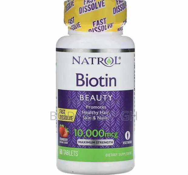 Natrol Biotin Beauty Tablets - Healthy Hair, Skin and Nails · Photo 1