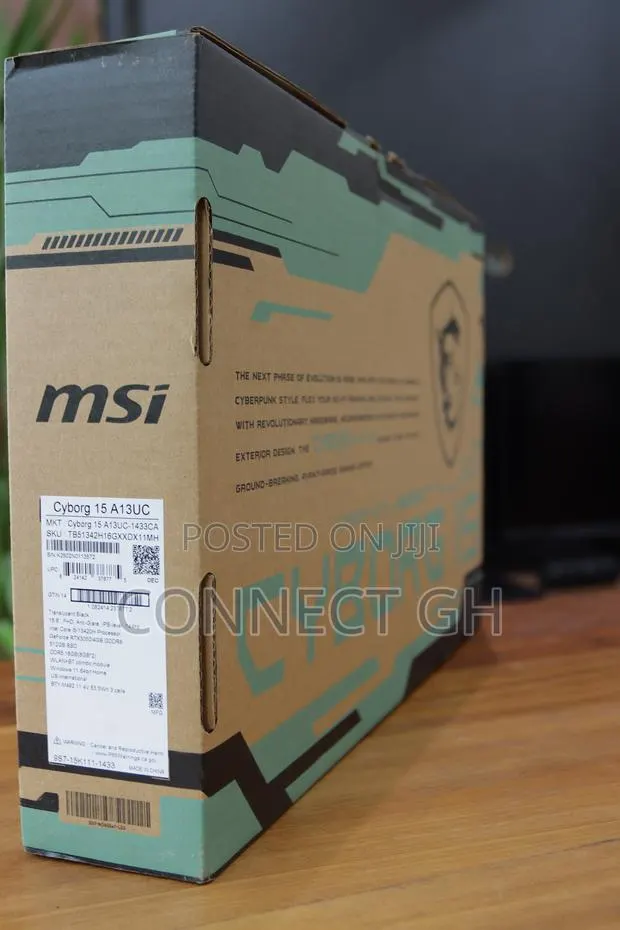 New Laptop MSI Cyborg 15 16GB Intel Core i5 SSD 512GB · Photo 1